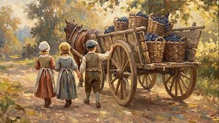 Visual Poems | Grape Harvest Season 🍇 |  Peaceful Rural Life | Relaxing Classic Music screenshot 5