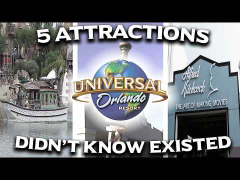 5 RIDES & ATTRACTIONS You Didn't Know Existed at Universal Orlando Resort