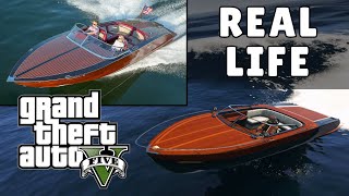 GTA V Boats VS Real Life Boats | + Submarines by Petar Iliev 4,800 views 3 years ago 3 minutes, 50 seconds