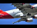 Sydney Airport - Qantas Drive - Take Offs - 4K