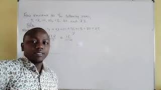 SirKatum:Variance for Simple Data. Statistics 2.