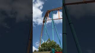 Goliath! #shorts #short #themepark #themeparks #rollercoaster #rollercoaster #ride #rides #sixflags