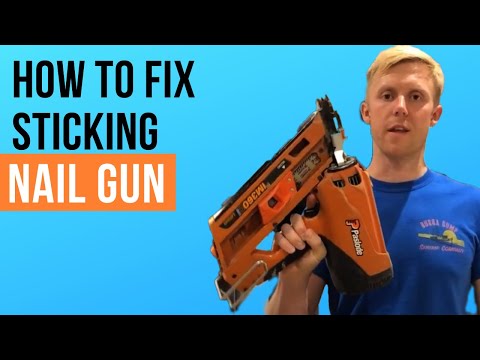 Fix Sticking Nail Gun PASLODE (IM360 IM350 IM90), HILTI, MAKITA, MAX, HITACHI, HIKOKI