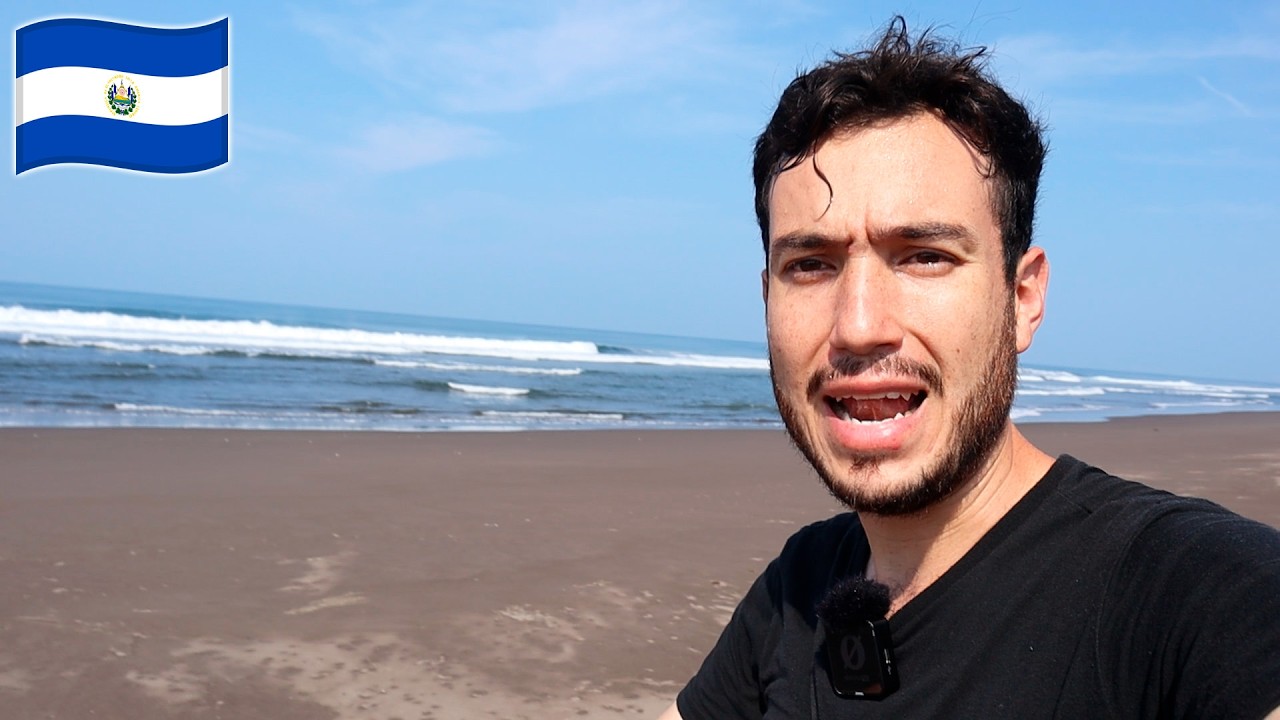 Nunca pensé ver esto en EL SALVADOR 🇸🇻😱 BARRA DE SANTIAGO - YouTube