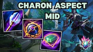 CHARON MAGE ASPECT IS FINALLY HERE - Charon Mid Deity Smite 2 Gameplay