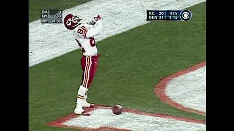 2002 - Dante Hall Makes Insane Juke Move Against the Broncos