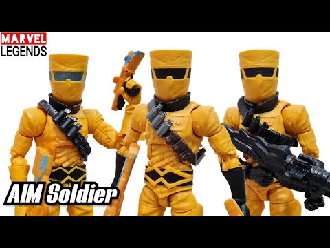 BEE SUITS Marvel Legends AIM Soldier figures - YouTube