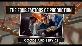Four Factors of Production - Economics Lesson