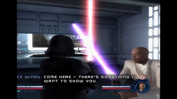 Darth Vader vs Mace Windu - A Duel Fueled by Vengeance - Revenge of The Sith Darth Vader Gameplay