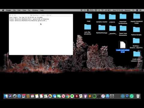 Credit Card Validator README Video 1080p