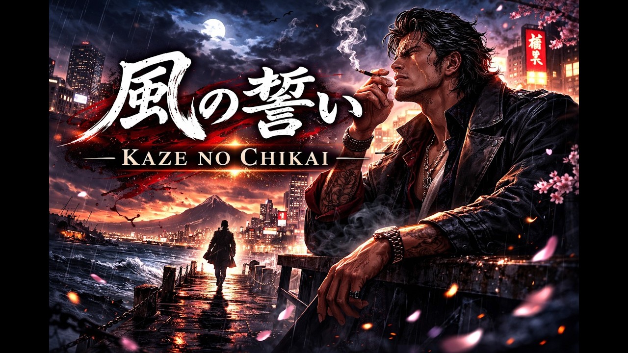 Kaze no Chikai (風の誓い) - 80's Enka Style Rock Ballad