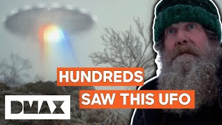 Hundreds Of People Report A Giant UFO Hovering Over Their Town | Aliens In Alaska