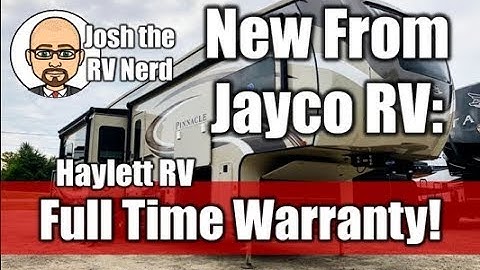 Jayco Full Time Warranty Update for Pinnacle and North Points!