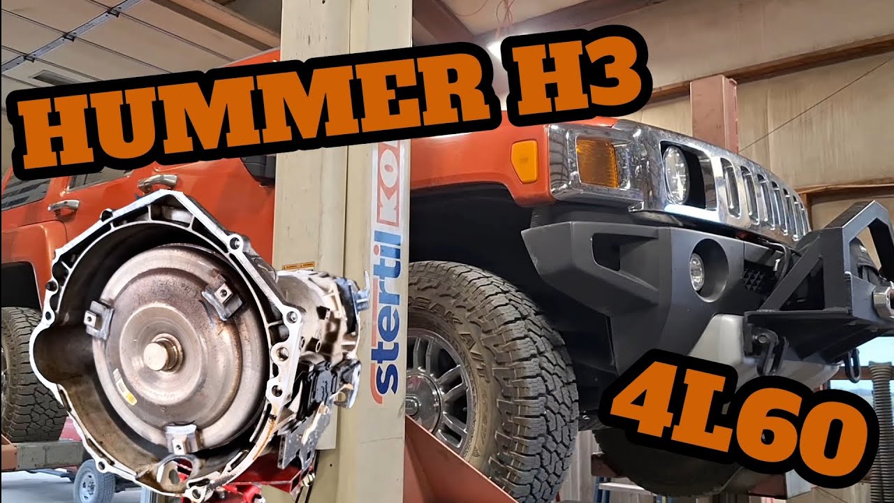 2008 HUMMER H3 Transmission replacement made easy. DIY Hummer H3 Transmission. (4L60)