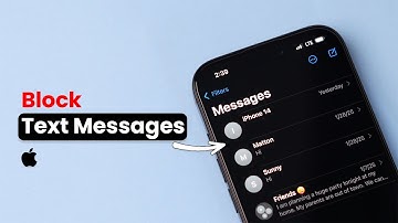 Hoe blokkeer ik tekstberichten op de iPhone?