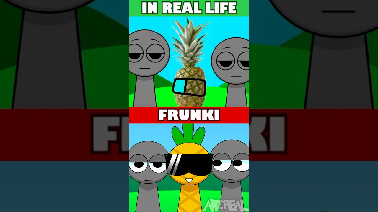 Incredibox Sprunki but Frunki Real Life Version VS Sprunki Pyramixed OG
