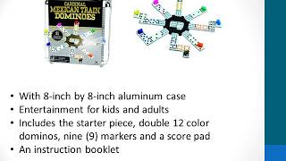 Cardinal Mexican Train Domino Game screenshot 3