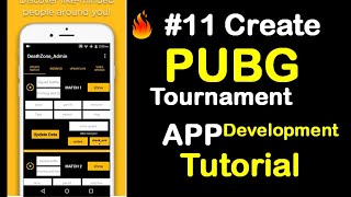 How to create Pubg tournament 🎮 application // Full Tutorial Part 11 🔥 screenshot 3