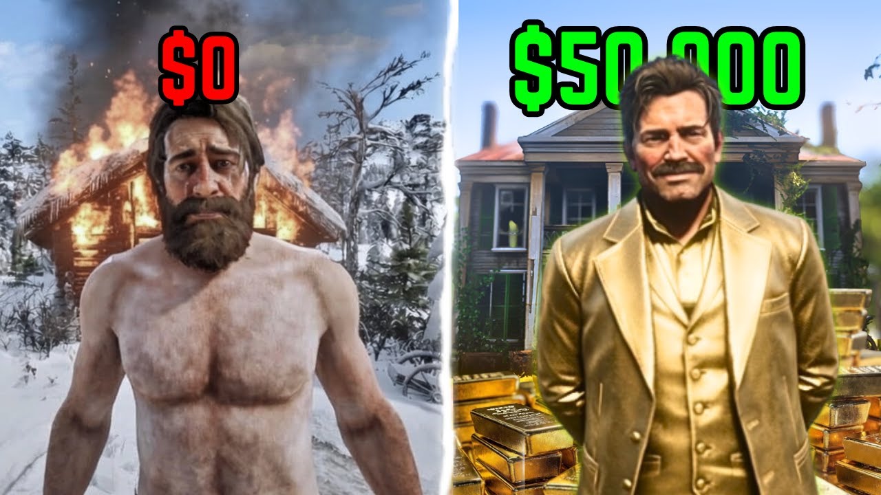 Can I Become The millionaire In RDR2 With $0 - YouTube