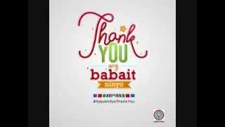 Thank You, Ang Babait Ninyo (ABS-CBN Christmas Station ID 2014) Minus One