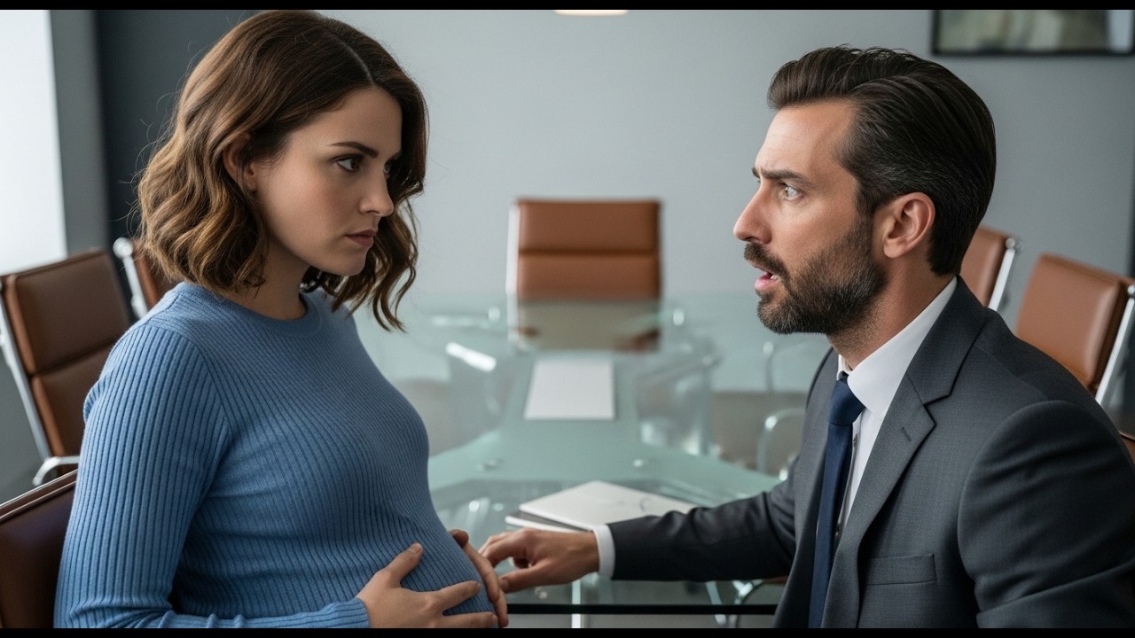 ELA CHEGOU PARA O DIVÓRCIO – ELE FICOU EM CHOQUE AO VE-LA – ESTAVA GRÁVIDA DE 8 MESES