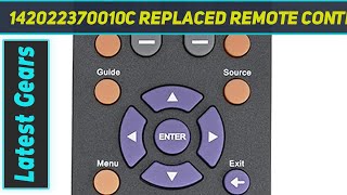 142022370010C Replaced Remote Control Compatible with Sceptre Quick Review