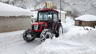 Hattat Traktör Köyde Yol Açma Ör