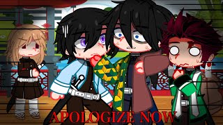 “APOLOGIZE TO HIM NOW.”||Someone Talk Bad About Tanjiro||//Overprotective Giyuu\\\\