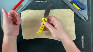 CIVC24020C2 Civivi Noctis Crossbar Lock Yellow