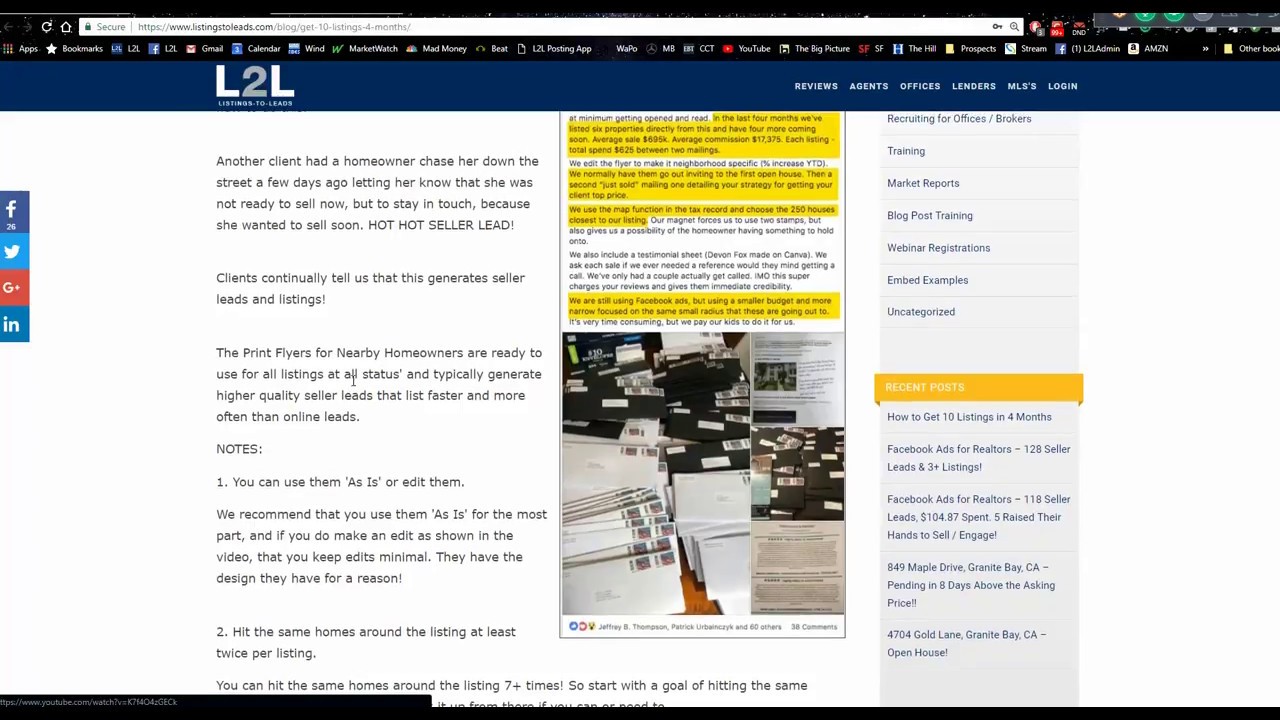 Soldera Properties Real Estate Marketing with L2L, Facebook, Landing Pages