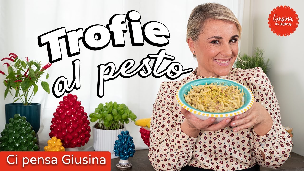 Trofie al pesto di pistacchi, speck e robiola | Ci Pensa Giusina X ARD DISCOUNT