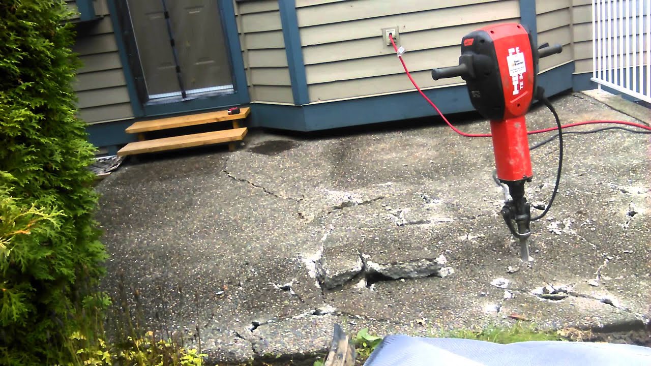 Concrete Breaking with CGC 3part YouTube