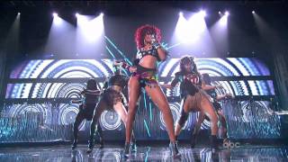 Rihanna - What's My Name + Only Girl (American Music Awards 2010) High Definition Resimi