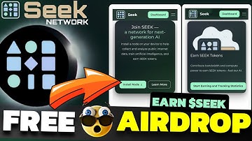 Seek Network Airdrop | Claim Free $SEEK Token by Running Node | Seek Network Mining App | Earn Free