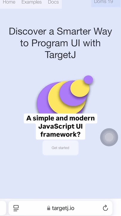 a simple and modern javascript UI framework #ui #javascript # ...
