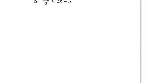 Solving Linear Inequalities (Part 2) (MHF4U)