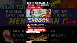 Ramalan Mengejutkan Cak Nun: Jokowi Akan Dipenjara, Benarkah Terkait Ijazah?