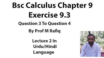 Functions of several variables I bsc calculus chapter 9 Exercise. 9.3 | Implicit Function |Lecture 2