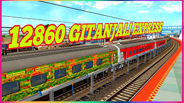 12860 GITANJALI EXPRESS BUSAWAL TO CSMT || KHANDESH || MSTS ||
