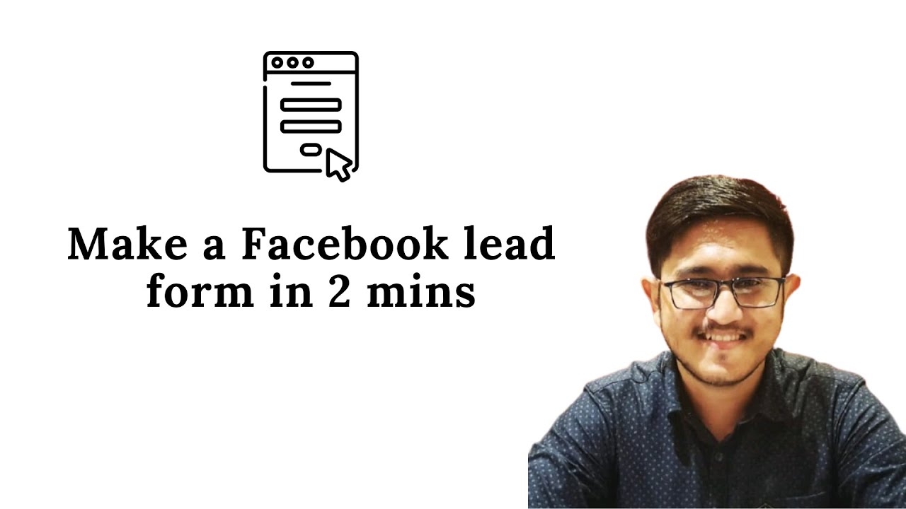 Create a lead form in on Facebook in 2 mins - YouTube