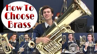 Choosing The Perfect Instrument For You | Brass