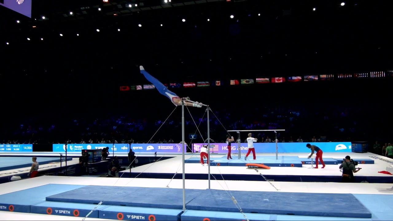 REINHARDSSON Valgard (ISL)_2023 Artistic Worlds, Antwerp (BEL)_Qualifications_Horizontal Bar