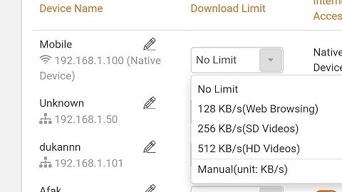 How To Control Internet Speed Tenda F3 Without Router Board