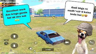 NEXT LEVEL IRRITATING & HEAVY DRIVING😂😈 || TROLLING  RANDOM TEAMMATES😂|| BGMI FUNNY & WTF MOMENTS