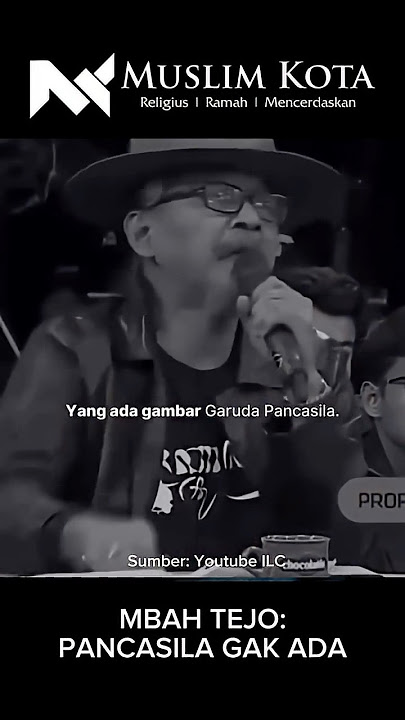 Pancasila Itu Tidak Ada – Kritik Tajam Sujiwo Tejo yang Menggugah!