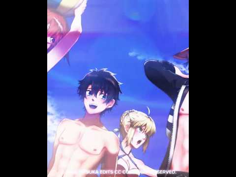 Saber Artoria x Ritsuka Edit #fujimaru #artoria #fgo攻略 #fgojp #FGO10周年 #shorts #fatego #ordealcall4