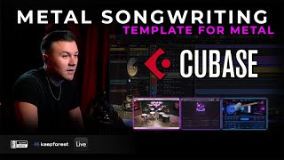 How to make a metal template in Cubase!!  #metal #songwriting