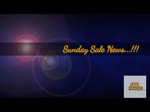 Sunday Sale News...!!! Ep 1 ! सन्डे सेल न्यूज ....!!!