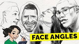How to Draw HEADS from Any Angle (Beat Same Face Syndrome)