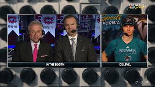 Kaapo Kahkonen: first shutout with Sharks